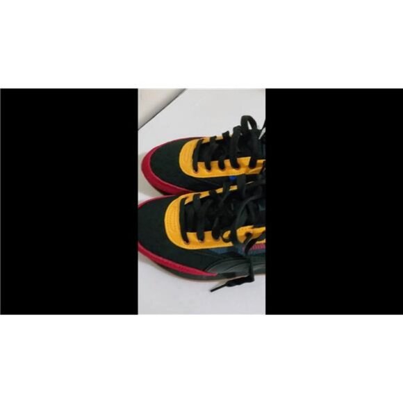 Puma Future Rider Low GS Lace Up Shoes Black Red Blue 384755-01  Size 6C Rare - Picture 1 of 10